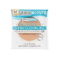 Amazon | セザンヌ UVクリアフェイスパウダー〈詰替〉 01 ライト 10g