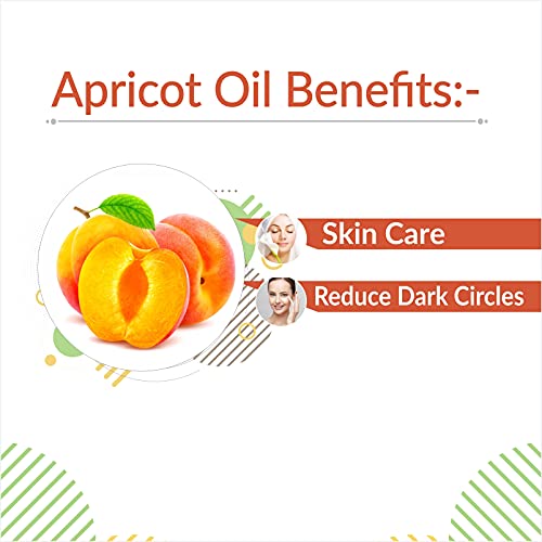 Image of B-URBAN Apricot (Prunus Armeniaca) Oil | 100% Pure & Natural Undiluted Carrier Oil For Skincare & Hair Care- 30ML
