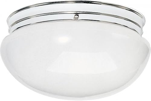 NUVO SF77347 Seta dos luces empotradas, desconocido, cromo pulidovidrio blanco