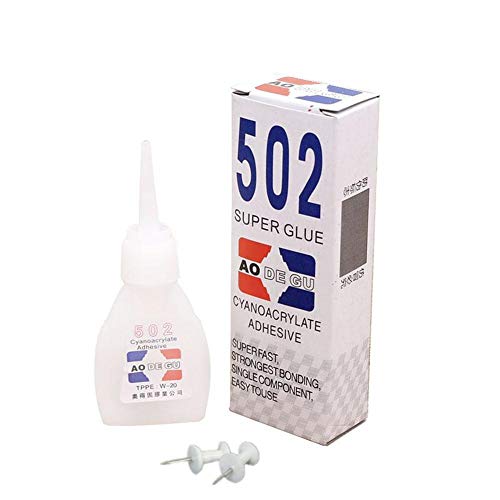 Strong Super Glue 502,Universal Super-Instant Glue,Plastic Acrylate Fabric Rubber Sealant Tool,Quickly Repair and Cure,Instant Quick-Drying Special Glue for Glass, Leather, Metal,Wood