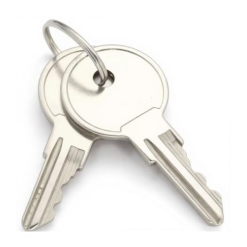 CH751 Replacement Keys Universal RV Keys for RV Compartments Campers Trailers Boats Master Key for Storage Cabinets Tool Boxes T-Handle Locks 2Pcs