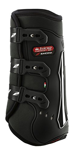 Guêtre de Protection du Cheval arrière Zandonà King Carbon Air contre la chaleur