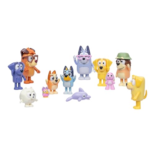 Bluey The Super Fan Set, Includes Twelve 2-2.5 Inch Figures, Mehrfarbig, Small - Image 4
