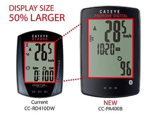 Cateye, Padrone Digital Double Speed And Cadence Bike Computer #TOP2