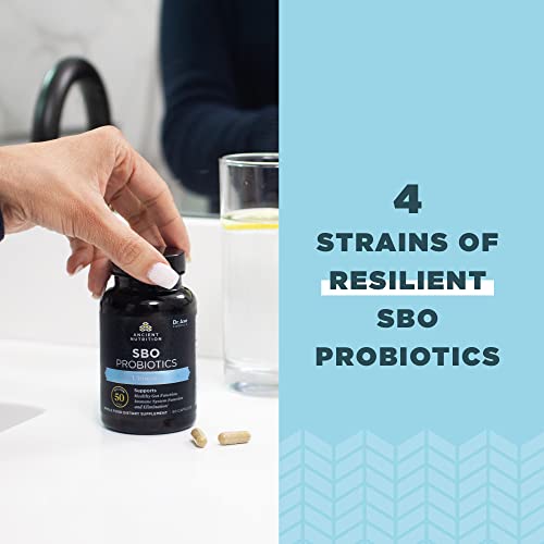 Ancient Nutrition SBO Ultimate Probiotics Capsules, 60 Count + Multi Collagen Protein Powder, Unflavored, 45 Servings - image 8