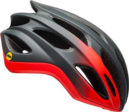 BELL Formula MIPS Adult Road Bike Helmet - Matte/Gloss Gray/Infrared (2023), Medium (55-59 cm)