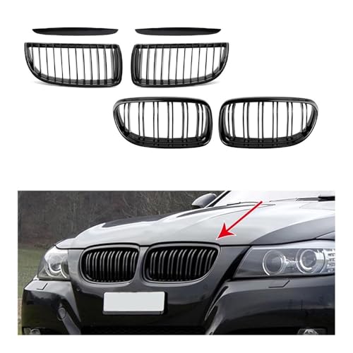 Parrilla de parachoques delantero para Serie 3 E90 E91 que soluciona el desgaste estético 2