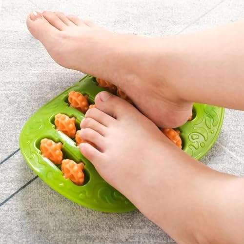 Image of Stress Relief Roller Foot Massager Pain Stress Relief Roller Massager Foot Arch Legs Shiatsu Pain Relief Massager for Plantar Fasciitis, Foot, Heel, Massager Roller (1Pcs)
