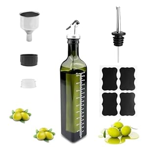 Gvolatee Druppelvrije oliedispenser 500 ml