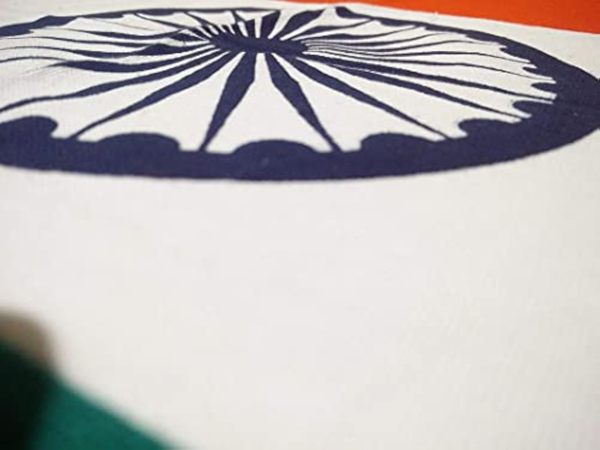 National Flag of India, 14 x 21 Inch Cotton Flag