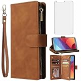 Custodia per cellulare 789 Asuwish Custodia per LG G6 DKPT2 DE Brown