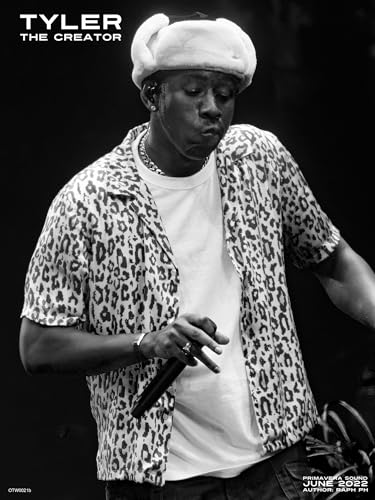onthewall Photo of Tyler the Creator June 2022 Poster Art Print 30x40m Vintage Poster Wall Art Print Poster