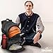 Spalding Basketball Backpack Sports Bag | Large Black Backpack with Shoe and Ball Compartment | Use for Sport Accessories and Stuff | Gifts for Basketball Players