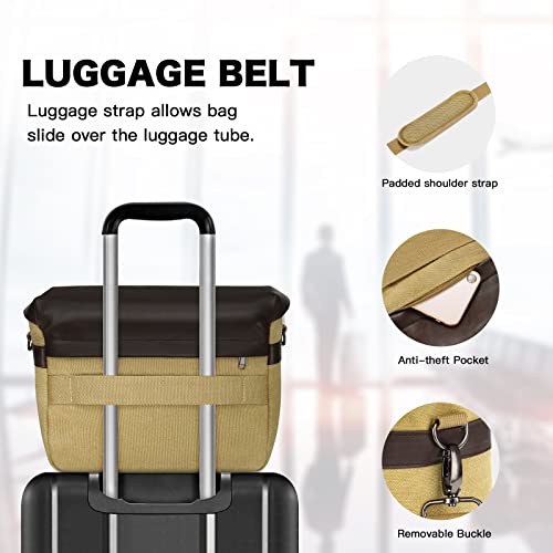 Bolsa para cámara MOSISO vintage con cubierta impermeable miniatura 5
