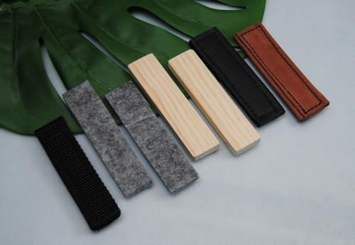 7 Fährtengegenstände, 1 Nylon, 2 Leder, 2 Filz, 2 Holz, IGP, IPO Fährten
