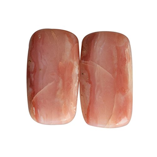 Opale rose naturelle cabochon marquise 24x13mm pour création de bijoux et chakra