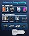 WODENTA for iPhone 17/16/15 Pro Max Car Charger, 67W 3-Port Fast USB C Car Charger Power Cigarette Lighter Adapter with 3FT USB C to C Cable for iPhone 17/17 Pro/Air/16/15 Pro Max/Plus/16e, iPad