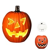 Sarinyパンプキンランタン 電池式 カボチャ ハロウィン 飾り かぼちゃ LEDライト カボチャのオブジェ 飾り付け ハロウィングッズ 装飾 カボチャ 置物 ハロウィン 飾り 玄関 ハロウィン グッズ 照明飾り おしゃれ パーティ イベント グッズ 小道具 お化け屋敷 雰囲気作り (17.5インチ-B)