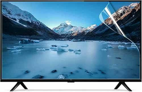 VYUJHNBG Protector de pantalla antiluz azul para TV de 32 a 70 pulgadas, película de protección antirreflejos y arañazos