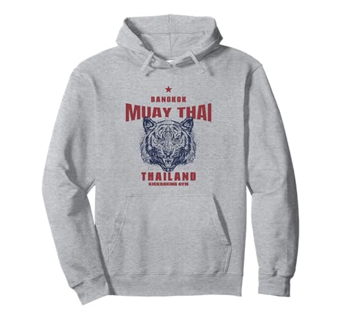 Muay Thai Kickboxing Gym Bangkok Tailandia Sudadera con Capucha