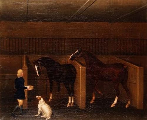Tableaux Graffiti Art Mural Le Chaise Match Run sur Newmarket Heath poster 60x90cm