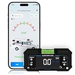 ALAZUR Wireless Camper Leveling System for RV with User-Friendly Bluetooth App, Real-Time Level Monitor for Travel Trailer, Auto Calibration Support