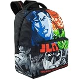 Mochila Escolar, Liga da Justiça, 9062, Preto