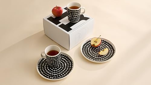 MARIMEKKO Oiva Räsymatto Taza de Piedra Negra 250 ml miniatura 5