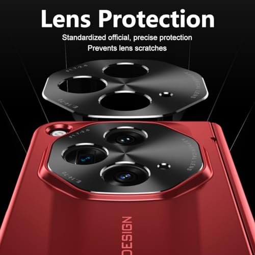 Coque OnePlus Open rouge robuste pour un usage actif quotidien