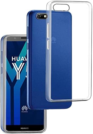 REY Cover in Gel TPU Trasparente per TCL 405 - TCL 406 - TCL 408, Ultra