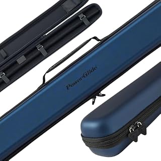 POWERGLIDE étui Svartur bleu pour 2 queues de billard