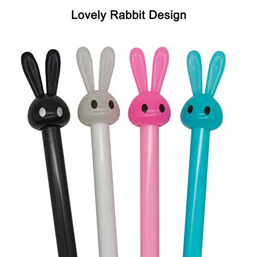 Maydahui Bolígrafos Roller Ball Bunny 20 Piezas Tinta Negra miniatura 3