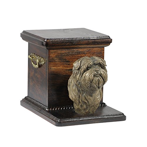 Urne cinéraire chien en bronze parfait pour décorer un espace de mémoire