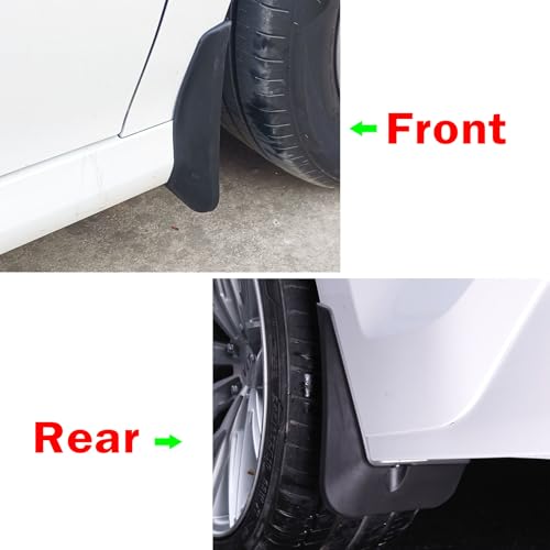 Image of XUKEY 4PCS Mud Flaps Splash Guard for Toyota Camry 2025 2024 LE XLE XV80 Mudguards Mudflaps Fender Tire Protector Rear Front Car Accessories Replacement(Basic Style)