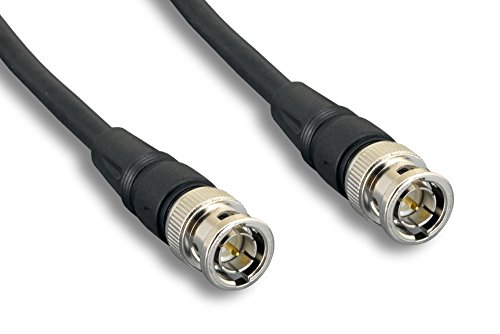 Cablelera ZCQQF9MM-50 Premium Composite Video Cable, BNC M/RG59U, 50 ', 22AWG, 75 Ohm