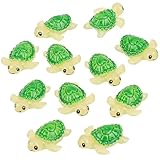 30Pcs Miniature Turtles, Mini Turtle Decor, Tiny Turtles Miniature Tortoises, Turtle Figure Garden Decor, Micro Landscape Decor Ornament, Sea Turtles for Garden Fish Tank Micro Landscape Decor