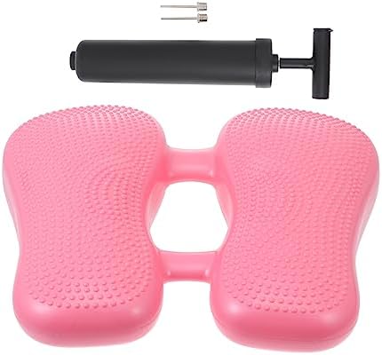 Toddmomy Stepper Home Tools Under Desk Exercise Stepper Climbing Equipment Under Desk Stepper Multitools Workout Stepper PVC Pink Household Stepper Multifunctional Stepper Foot Machine Body