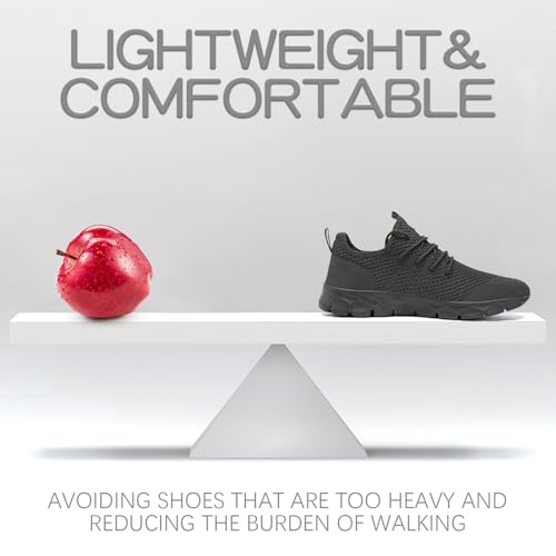 Image of YITUHIO Mens Running Shoes Fashion Sneakers Tennis Walking Shoes Lightweight Athletic Gym Workout Shoes