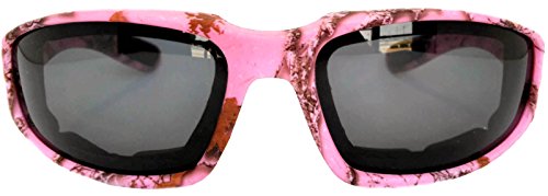 Image of OWL Motorcycle Riding Sport Sunglasses Assorted Color Multipacks, Unisex Foam Padded Wind Blocking Glasses UV400 Protection