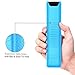 Fintie Protective Case Compatible Samsung Smart TV Remote Controller BN59 Series, CaseBot Light Weight Kids-Friendly Anti Slip Shock Proof Silicone Cover, Sky Blue-Glow