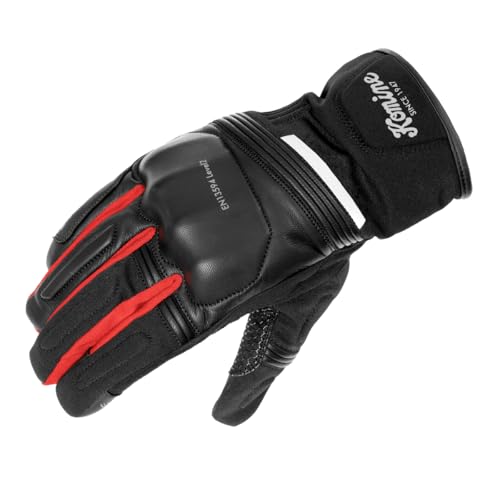 コミネ(KOMINE) 2025モデル バイク用 06-861 GK-861 CE2ウインタグローブ-ブレイズ Black Red L