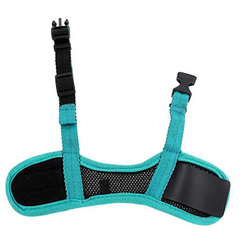 LIOOBO Cotton Dog Muzzle Small Dog Muzzles Prevent Eating Chewing Drinking Hole