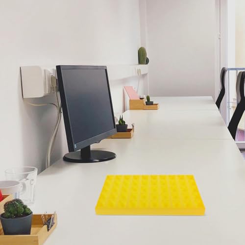 Caja Plástica Organizadora Reutilizable Amarilla para Monedas miniatura 5
