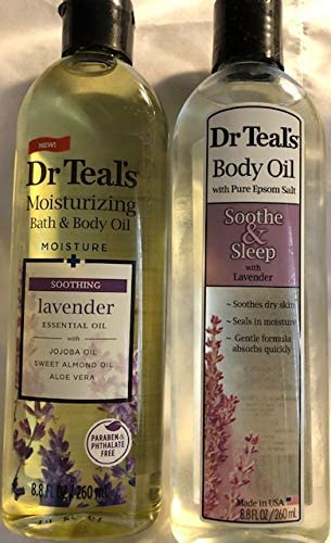 Dr. Teal's Bath Additive Lavender Oil, 8.8 Ounce (Packaging May Vary) #TOP2