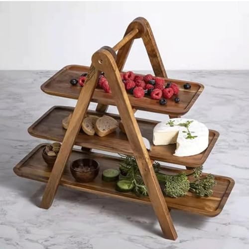 Plateau de service en bois de qualité pour vos buffets chic de mariage - 4