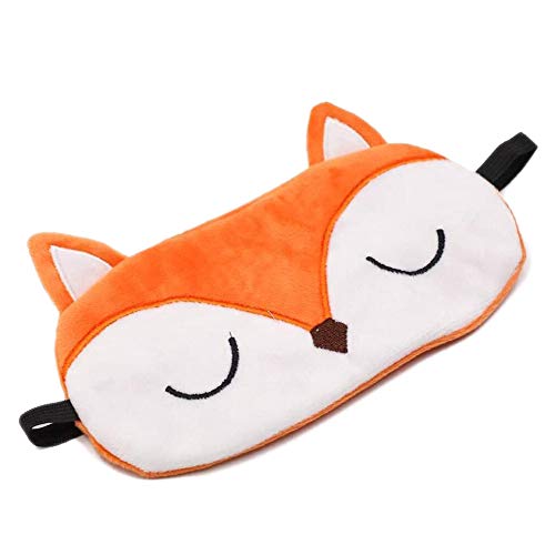 Shinywear Cute Rabbit Sleeping Eye Mask Plush Blindfold Travel Sleep Masks Super Soft