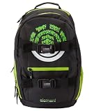 Element Herren Skateboard Rucksäcke, All Black Mohave, Einheitsgröße