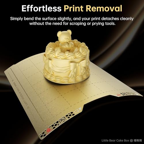 Image of BIQU PyroGrip Double Side Textured PEI Compatible with Bambu-Lab H2C 3D Printer 355x346mm PEI Spring Steel Build Plate Flexible Sheet Print Bed Removable Surface Platform