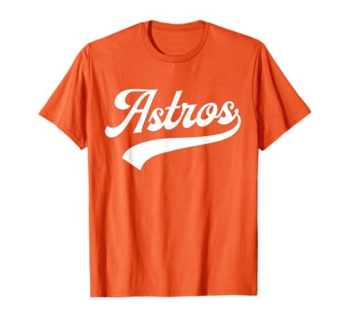 Vintage Astros Retro Style 70s 80s First Name Men Women Kids T-Shirt