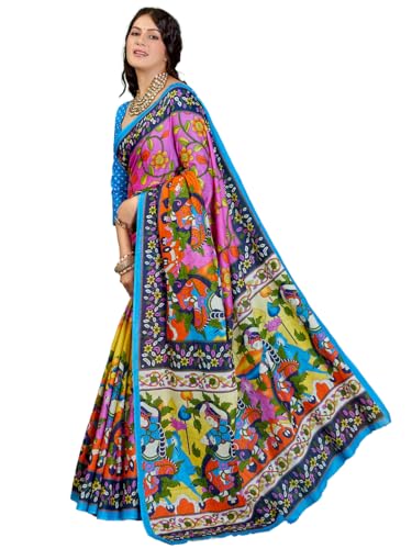 Shiv Textiles Cotton Printed Saree For Women.(Smc-St-287-Pink)